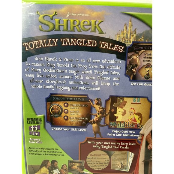 DVD Shrek Video Game TV Totally Tangled Tales Questions John Cleese Fiona NEW - Picture 6 of 12